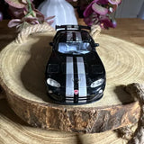 Dodge Viper GTS R Black Stripe Kinsmart Diecast Model Car Pull Back 1:36 Toy