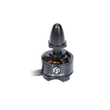 FlashHobby BX1306 brushless RC motor, black cylindrical with prop adapter