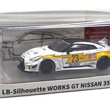 CM Model 1/64 Nissan LBWK GT35RR Super silhouette No.23 Diecast Scale Model CarHoschton GA