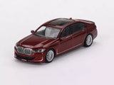 BMW ALPINA B7 XDRIVE  DARK RED 1/64 DIECAST MODEL  TSM MGT00693 Toy