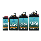 Large Load-carrying Vertical Take-off Fixed-wing Fire-fighting 10C 14S 51.8V 33000mAh Drone Battery