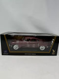 ROAD SIGNATURE 1948 Tucker Torpedo 1/18 Diecast, RARE BURGUNDY Paint, NIB VHTF Parts
