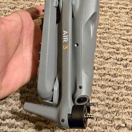 Gray drone arm with AIR 3 label