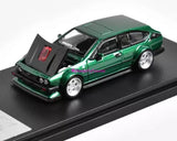 RM 1:64 Green GTV6 Widebody Hatchback Sports Model Diecast Metal Car Toy