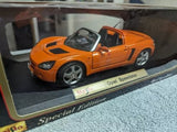 Maisto Opel Speedster 1/18 diecast sports car, orange