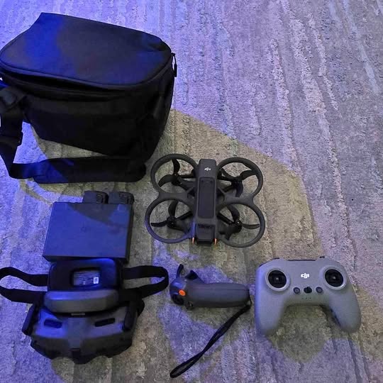 DJI Avata 2 fly more kit with Controller 3: drone, controller, and carrying case