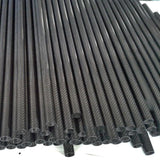 Dongguan Factory T300 Toray Prepreg 3k Carbon Fiber Rolling Wrapped Tubes Poles for Rc Octocopter Drone