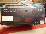 QUADRONE X- HD DRONE WITH Video HD CAMERA 13 X 13 X 3.75