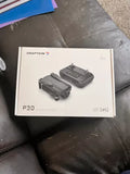 SNAPTAIN drone box showing black quadcopter and controller illustration