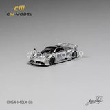 CM MODEL 1:64 scale Pagani Imoda Silver Diecast Model Car Toy Collection Parts