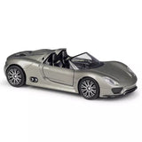 1:36 Porsche 918 Spyder Model Car Diecast Toy Cars Toys for Boys Kids Gifts Toy