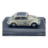 Volkswagen Beetle White Herbie the love bug Diecast VW 1:76 OO Scale Oxford Parts