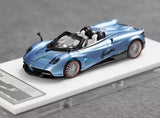 CR 1:64 Flame Ice Blue Huayra BC Convertible Sports Model Diecast Resin Car Parts