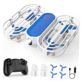 Drone for Kids, Drone with Altitude-Hold, 3D Flip, Circle Fly, Self Blue Drone