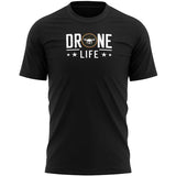 Drone Life Mens T Shirt Birthday Him Quadcopter Cool Gifts Flying Drones Men Drone