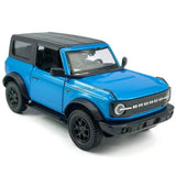 1:36 Ford Bronco Model Car Diecast Toy Cars Boys Toys Kids Gifts Pull Back Blue Toy