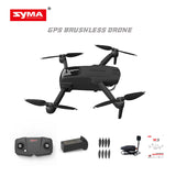 SYMA W3 Drone 2K 5G Wifi FPV Quadcopter With Brushless Motor EIS GPS Quadcopter Foldable Radio Control Toys Remote Control Drone Drone