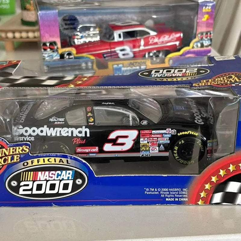 NASCAR diecast car, #3 Goodwrench, black with red and white accents