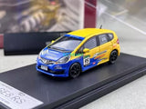 BN SW 1:64 JDM Spoon Fit Jazz GE8 RS Racing Sports Model Diecast Metal Car Toy