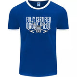 Drone Pilot Mens Ringer T-Shirt FotL Drone