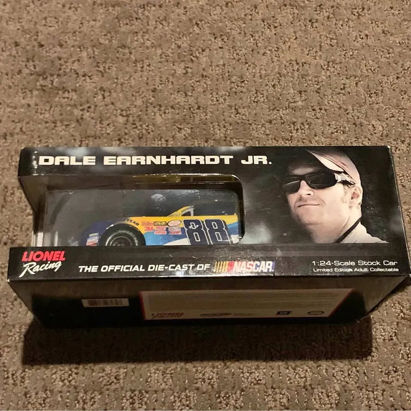 Signed Dale Earnhardt Jr. diecast race car in box, 1:24 scale