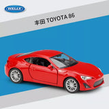 Welly 1:36 Toyota 86 Diecast Pullback Model Car New in Box Toy