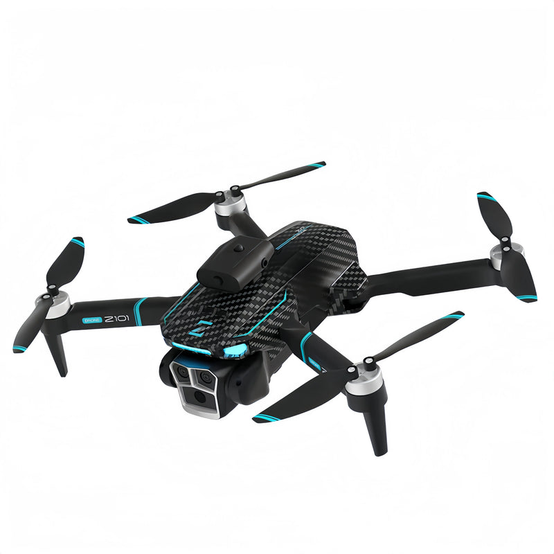 Z101 Carbon Fiber Drone Frame 720p hd Aerial Wifi Fpv Drone Optical Flow 360 Degree Stunt Tumbling Beginner Drone Video
