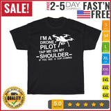Funny Drone Quadcopter Pilot Men Women Vintage T Shirt Men Women Fashion NEW Drone