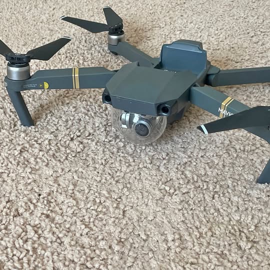DJI Mavic Pro drone with foldable arms and front camera