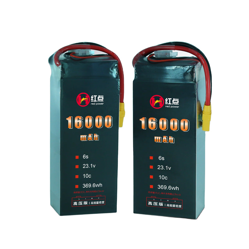 6s lipo battery 23.1V 16000mAh 16Ah6S High Voltage Battery Li-Po Manufacture HD high power POWER Drone Battery high power Fixed-wind Vtol Multi-rotor Drone
