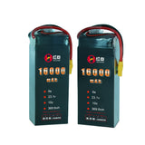 6s lipo battery 23.1V 16000mAh 16Ah6S High Voltage Battery Li-Po Manufacture HD high power POWER Drone Battery high power Fixed-wind Vtol Multi-rotor Drone