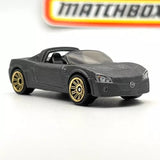 Matchbox Opel Speedster Metalflake Dark Grey 2023 1:55 Diecast Car - MINT Parts