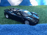 PAGANI ZONDA C12 BLACK 1/24 DIECAST MODEL CAR BY MOTORMAX Parts