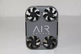 Grey Air Selfie drone with four circular propellers on a front panel