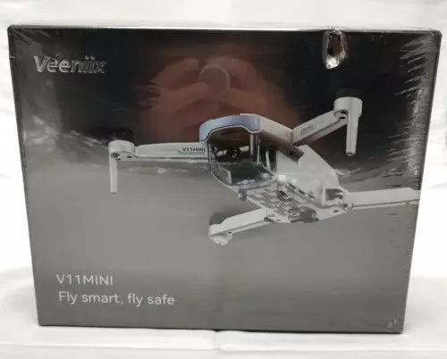 Sealed Veenix V11MINI mini drone box with 4K camera illustration