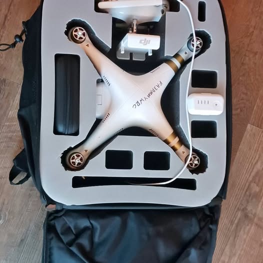 DJI Phantom 1 drone with camera, arms and landing gear