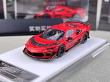 ZD HKM 1:64 Red Mansory F9xx Hard Top Racing Sports Model Diecast Metal Car BN Parts