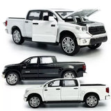 1:36 Tundra Pickup Truck Model Car Diecast Toy Cars Metal Vehicle Pull Back Toy