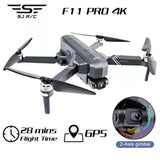 SJRC F11 Pro 4K GPS Drone Wifi FPV HD Camera 2-Axis Gimbal Brushless Quadcopter Drone