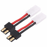 TRX Male to Tamiya Female Connector Plug Adapter Cable 14AWG 100mm Silicone Wire for RC Car Drone Lipo Battery Drone