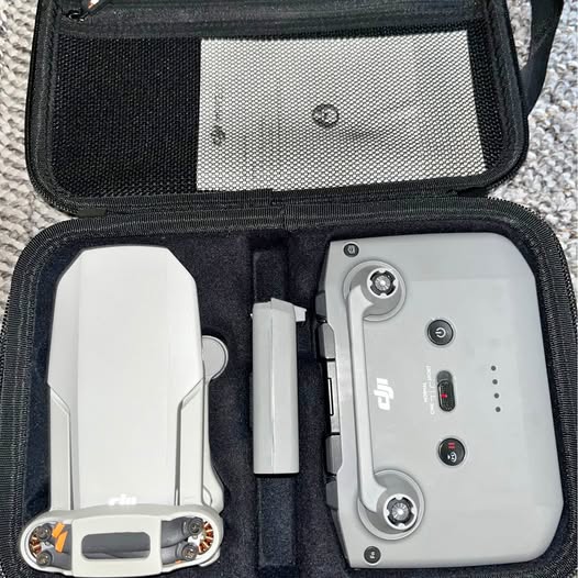 DJI Mini SE 2 drone and remote controller in hard case