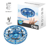 Mini Helicopter UFO RC Drone Infrared Hand Sensing Aircraft Electronic Model Quadcopter Flayaball Small Drone Toys for Children Drone