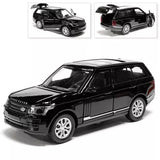 Range Rover Voque Metal Diecast Car Scale, Collectible Toy Cars, Black, 1/36 Toy