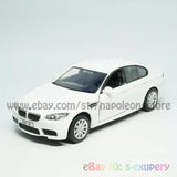 1:36 BMW M5 Hot Hatch Model Car Diecast Toy Vehicle Kids Gift White Pull Back Toy