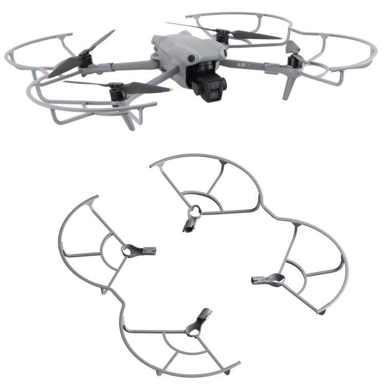 Propeller protective shielding ring set for DJI Air 3S/3 drone