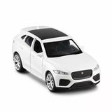 Jaguar F-Pace SUV 1:36 Model Car Diecast Toy Vehicle Gift Kids Collection White Toy