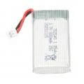 LiPo drone battery pack with PH2.0 connector and red/black leads