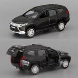 Mitsubishi Pajero Sport Diecast Car Scale, Collectible Toy Cars,black, 1/36 Toy