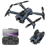 Foldable quadcopter drone with 4K camera, Wi‑Fi FPV, controller and phone display