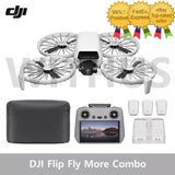 DJI Flip Fly More Combo Camera Drone (3 Batteries) + RC 2 Remote Controller_ Drone